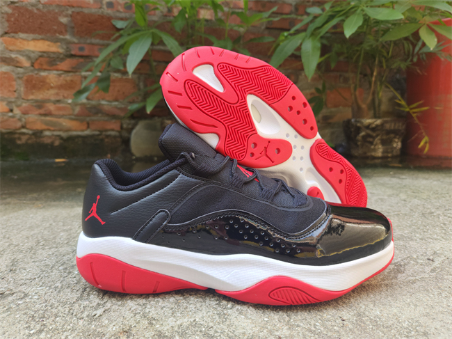 Men's Running weapon Air Jordan 11 Black Shoes 088